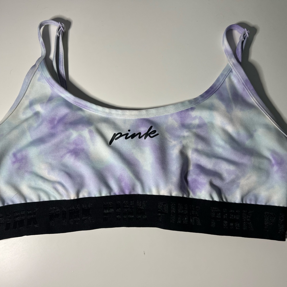 Pink Sports Bra